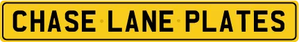 Pressed Number Plates